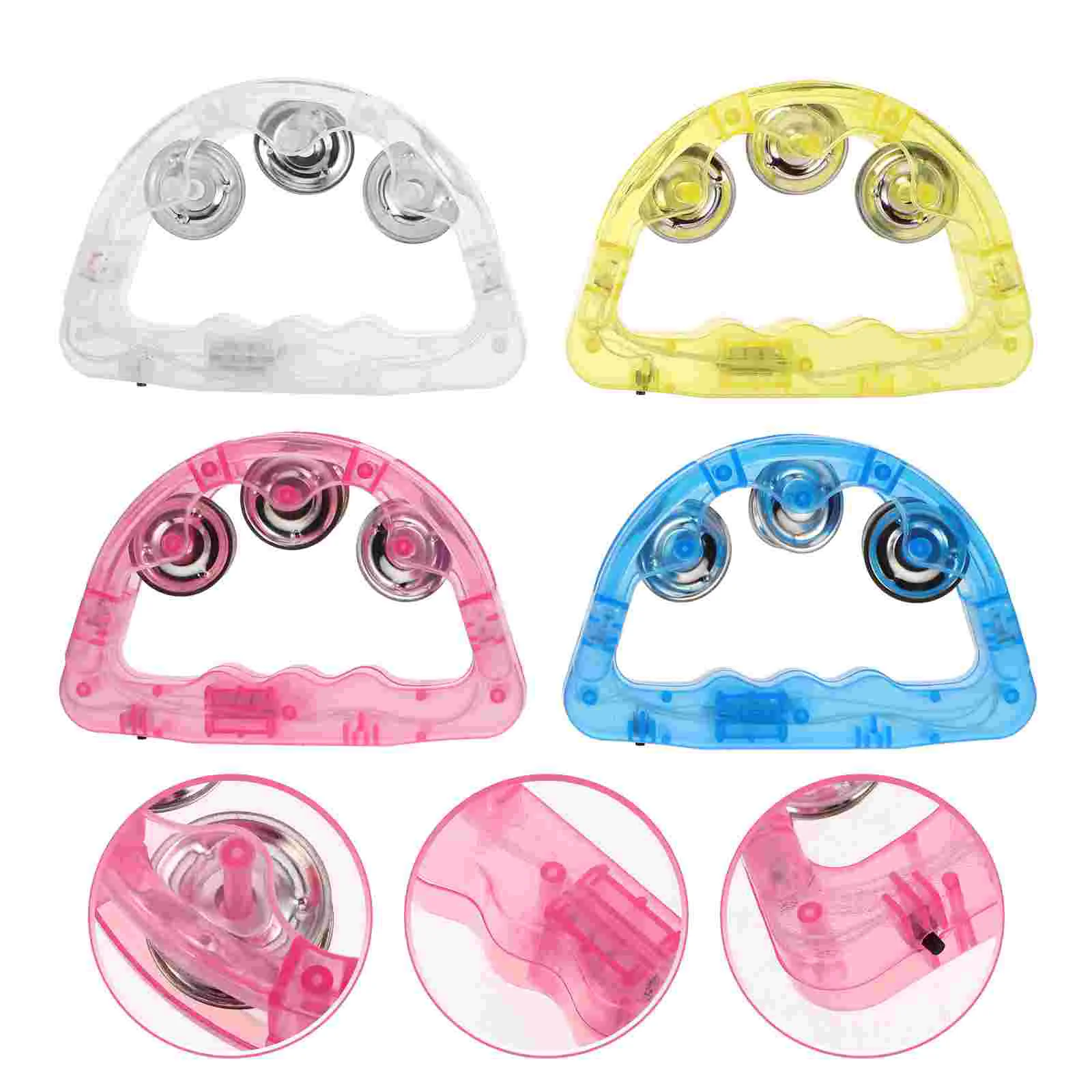 LED Tambourine Flashing Lights Handheld Instrument Party Playthings Kids Tambourine With Led Lights Fun Musical
LED Tambourine Flashing Lights Handheld Instrument Party Playthings Kids Tambourine With Led Lights Fun Musical