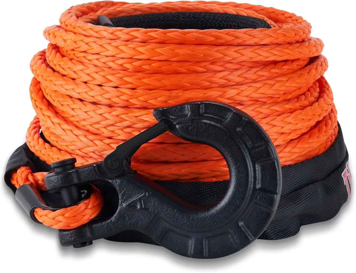 3/8" x 92' Synthetic Winch Rope 27000LBS with Protective Sleeve for Off-Road Vehicles
3/8" x 92' Synthetic Winch Rope 27000LBS with Protective Sleeve for Off-Road Vehicles