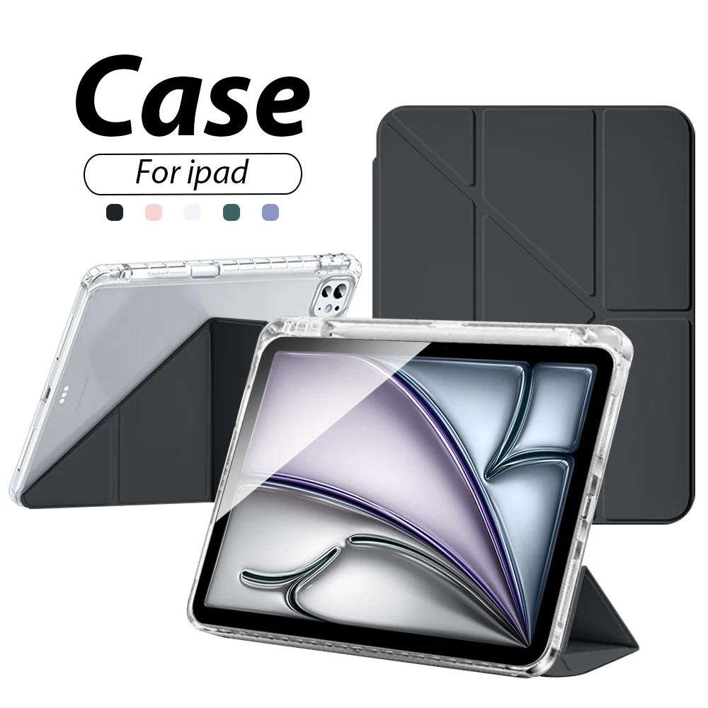 Для Ipad Pro 13 11 M4 M2 12,9 6-й 2024 Air 11 5 4 3 2 1 Чехол для Ipad 10 9 9 10-го поколения Mini 6 10,9 10,2 Защитный чехол
Для Ipad Pro 13 11 M4 M2 12,9 6-й 2024 Air 11 5 4 3 2 1 Чехол для Ipad 10 9 9 10-го поколения Mini 6 10,9 10,2 Защитный чехол