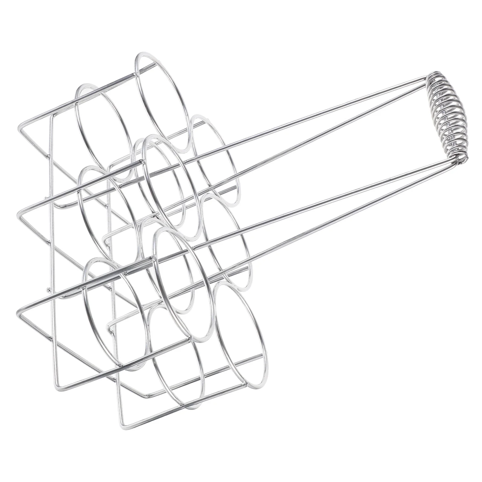 6 Slots Server Beverages Silverware Organizer Wire Storage Rack Can Holder for Bar
6 Slots Server Beverages Silverware Organizer Wire Storage Rack Can Holder for Bar