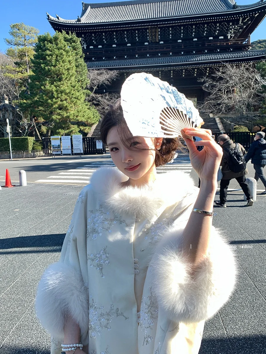 CloudSweet New Chinese Sle ort Jaet Heavy Embroidery Winter Coat Women's Stand Fit Long Sve round Ne Coat
CloudSweet New Chinese Sle ort Jaet Heavy Embroidery Winter Coat Women's Stand Fit Long Sve round Ne Coat