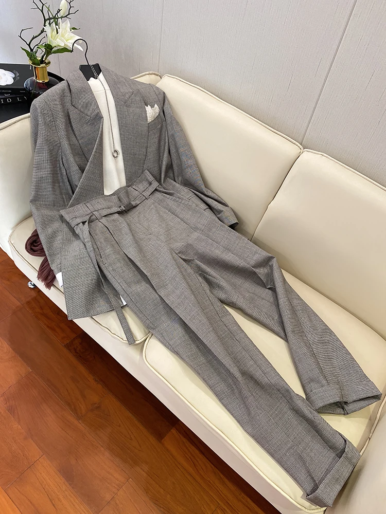 Classic Town Level Suit Set Fashionable Three-Piece Woolen Button-Up Loose Fit Women's Autumn Collection from China
Classic Town Level Suit Set Fashionable Three-Piece Woolen Button-Up Loose Fit Women's Autumn Collection from China