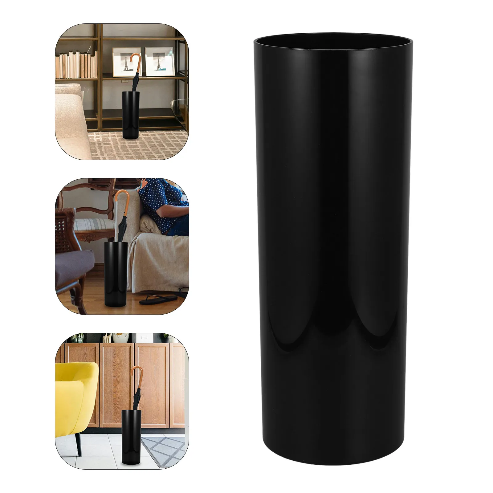 Entryway Umbrella Rack Umbrella Storage Holder Tall Round Plastic Bucket Stand Waterproof Easy Transport 15.72 Inch for Home
Entryway Umbrella Rack Umbrella Storage Holder Tall Round Plastic Bucket Stand Waterproof Easy Transport 15.72 Inch for Home