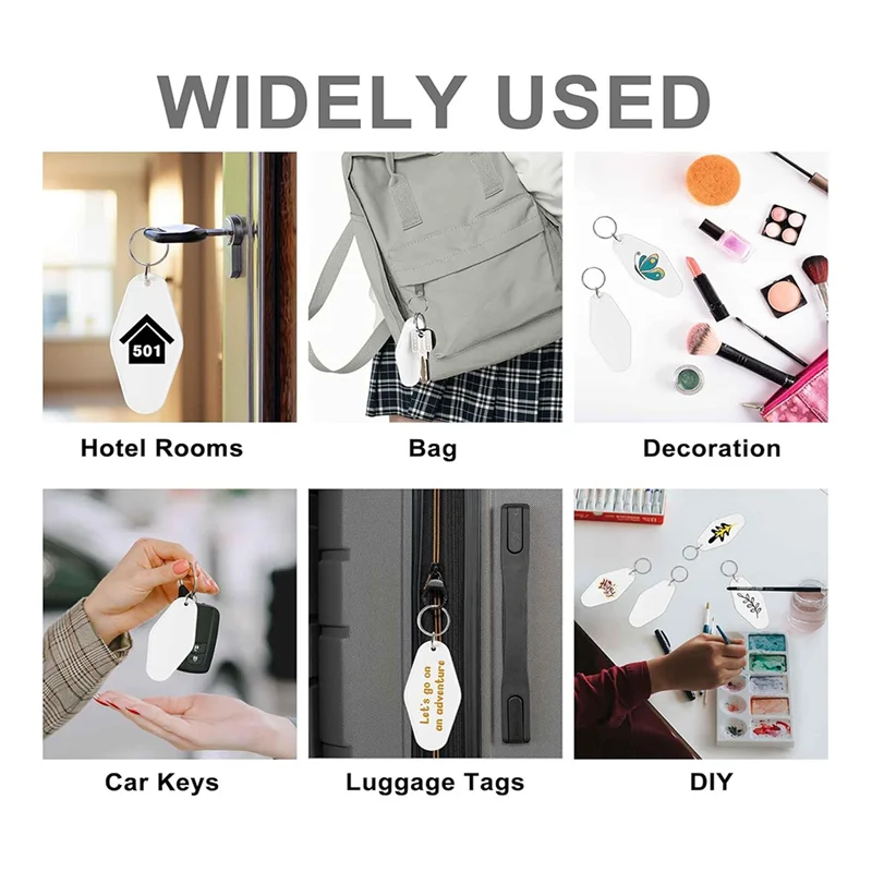 Hot Selling-50Pcs Blank Motel Keychain Bulk With Key Rings,Hotel Keychains Key Tag For Vinyl DIY Crafts Keychain And Luggage Tag
Hot Selling-50Pcs Blank Motel Keychain Bulk With Key Rings,Hotel Keychains Key Tag For Vinyl DIY Crafts Keychain And Luggage Tag