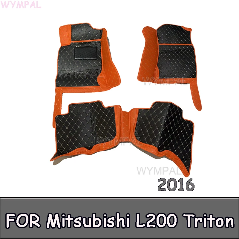 Custom Made Leather Car Floor Mats For Mitsubishi L200 Triton 2016 2017 2018 2019 2020 2021 Carpets Rugs Foot Pads Accessories
Custom Made Leather Car Floor Mats For Mitsubishi L200 Triton 2016 2017 2018 2019 2020 2021 Carpets Rugs Foot Pads Accessories