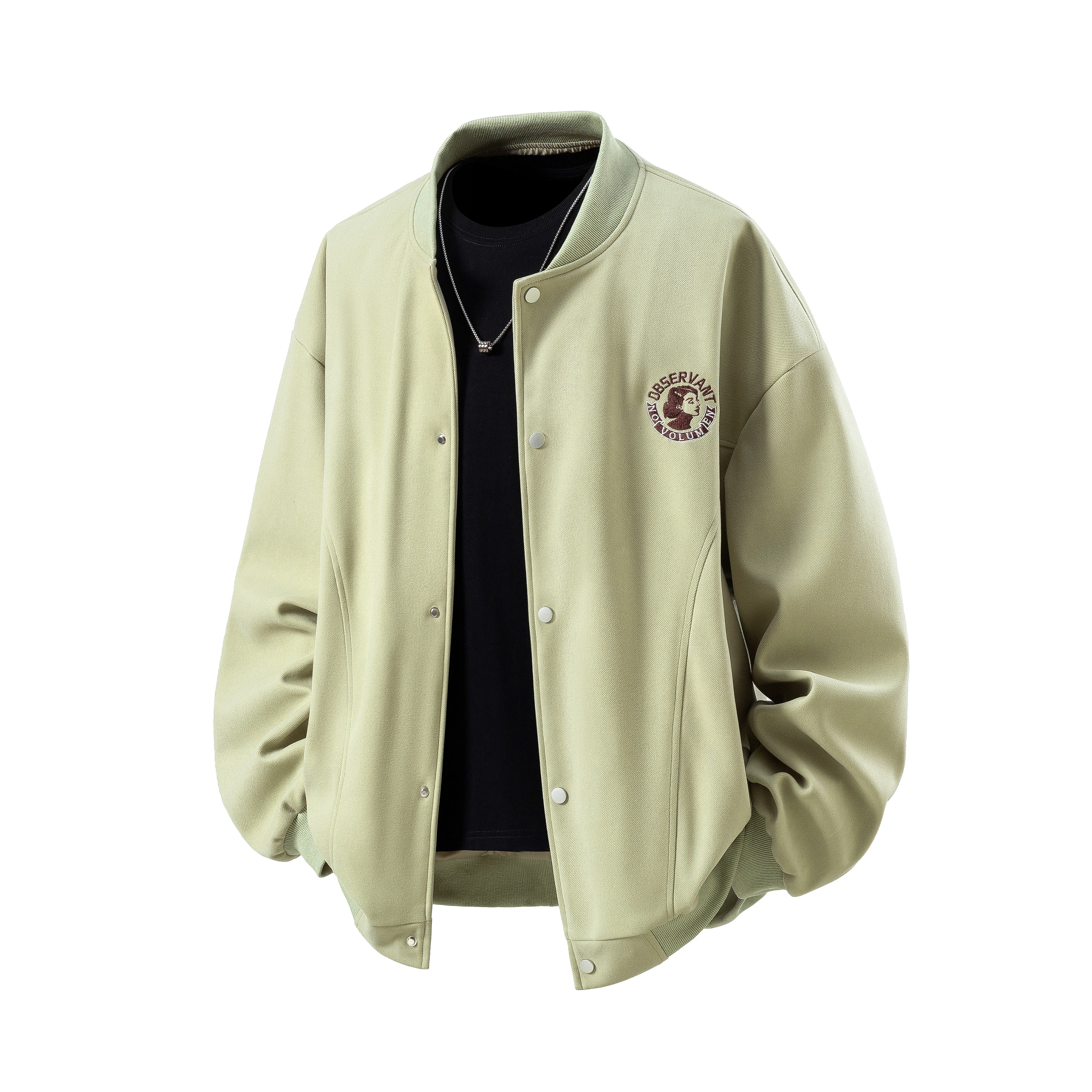 New fashionable embroidered design jacket, casual loose sports baseball uniform, men's loose baseball uniform
New fashionable embroidered design jacket, casual loose sports baseball uniform, men's loose baseball uniform