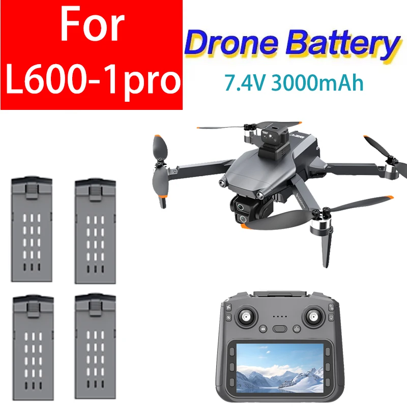 7.4v 3000mah Battery for L600-1 PRO Drone Battery Spare Parts Propellers Accessories L600-1 PRO Battery Flight Time 30min
7.4v 3000mah Battery for L600-1 PRO Drone Battery Spare Parts Propellers Accessories L600-1 PRO Battery Flight Time 30min