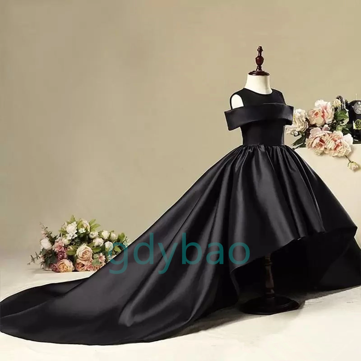 Black Sleeveless Flower Girl Dresses For Wedding Ball Gown Bridesmaid Wedding Party Long Trains Birthday
Black Sleeveless Flower Girl Dresses For Wedding Ball Gown Bridesmaid Wedding Party Long Trains Birthday