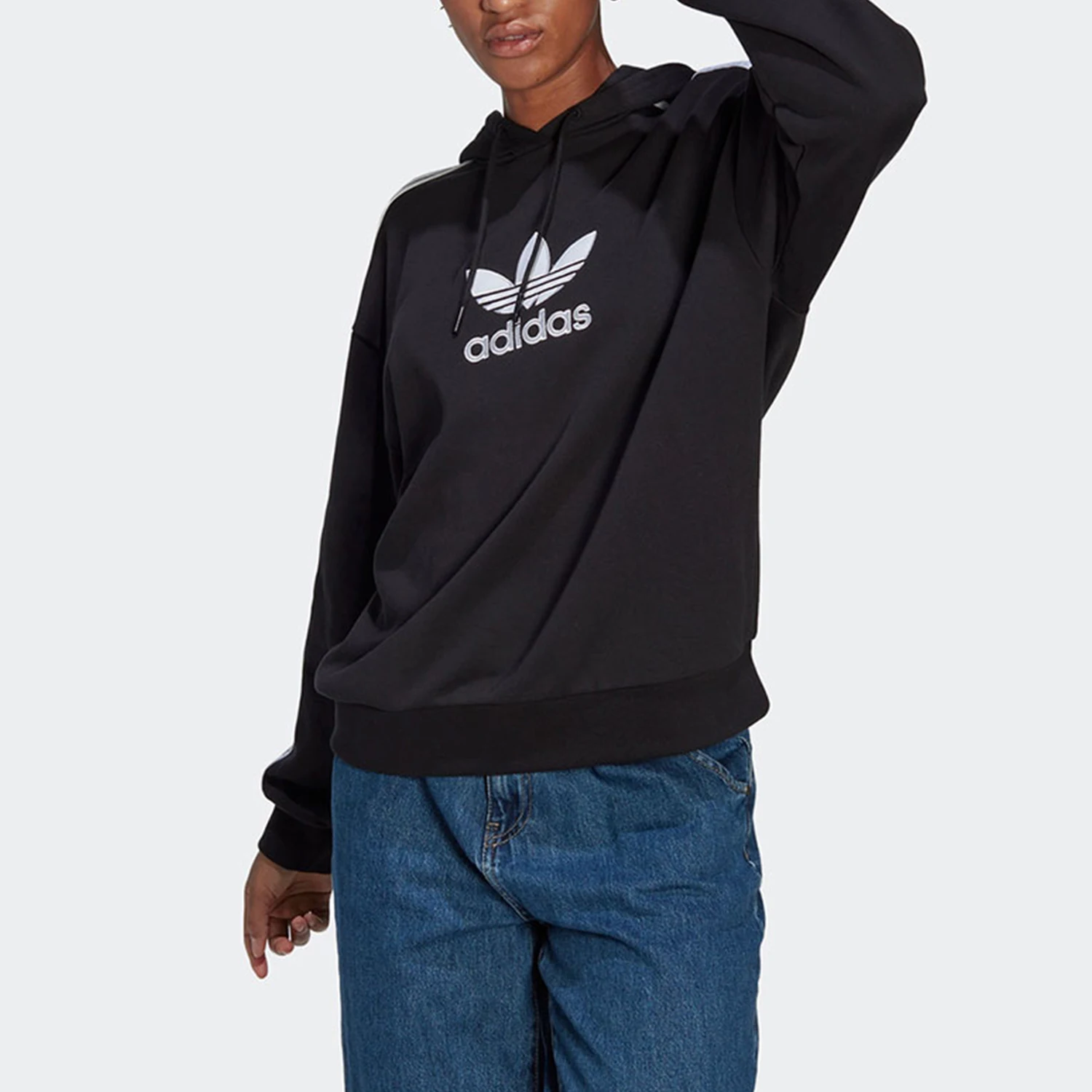 Официальная аутентичная женская классическая спортивная толстовка с длинными рукавами и капюшоном Adidas в три полоски II6092
Официальная аутентичная женская классическая спортивная толстовка с длинными рукавами и капюшоном Adidas в три полоски II6092