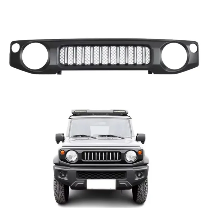 Most Popular Front Grille Assembly Radiator Grille Mesh Grille with Light for Suzuki Jimny Accessories JB64 JB74
Most Popular Front Grille Assembly Radiator Grille Mesh Grille with Light for Suzuki Jimny Accessories JB64 JB74