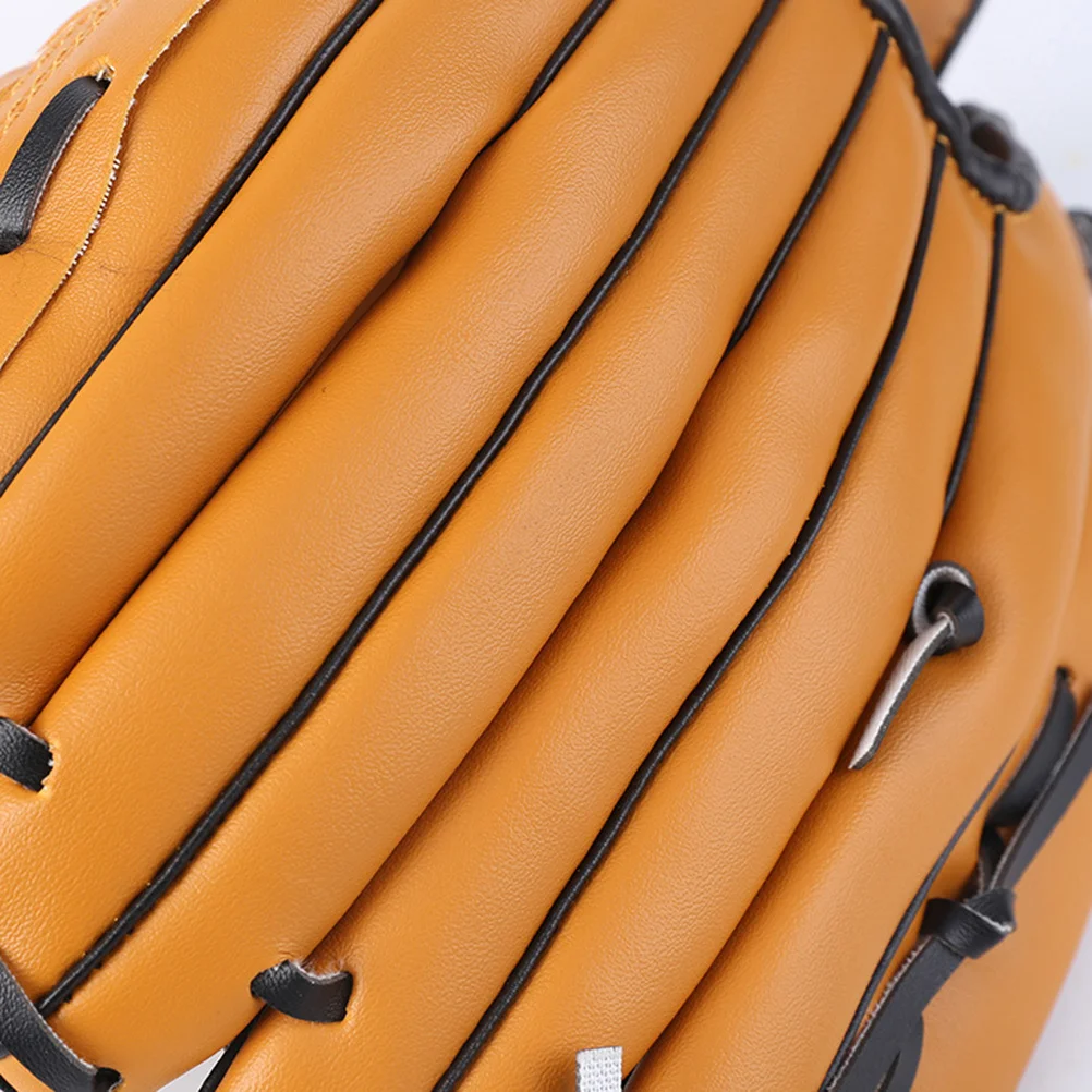 1pc Inch Sports Infielder'S Baseball Glove Thicken Pu Pvc Softball Infield Pitcher Glove For Kids Adults Training Yellow
1pc Inch Sports Infielder'S Baseball Glove Thicken Pu Pvc Softball Infield Pitcher Glove For Kids Adults Training Yellow