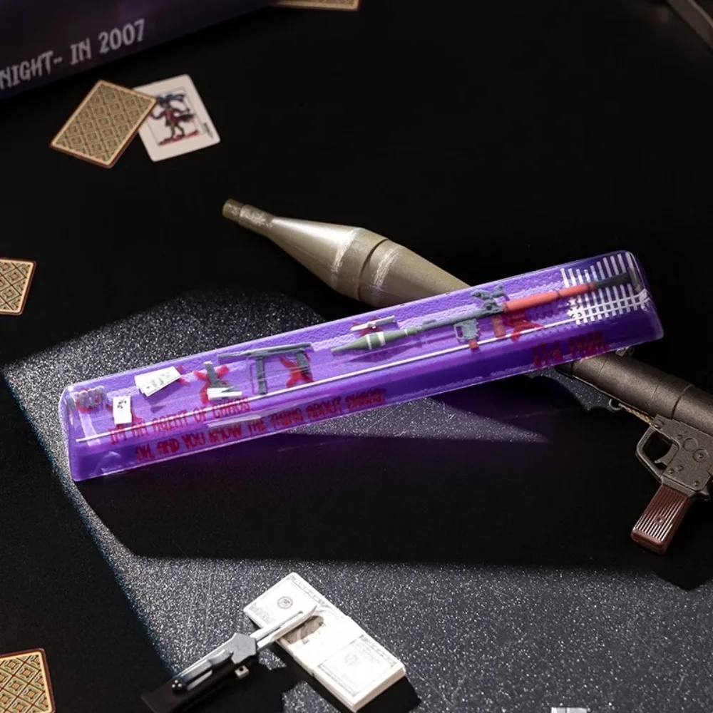 Weapon Guns Artisan Keycap Custom Transparent Resin 6.25U Spacebar JOKER Personalized KeyCap for Mechanical Keyboard Accessories
Weapon Guns Artisan Keycap Custom Transparent Resin 6.25U Spacebar JOKER Personalized KeyCap for Mechanical Keyboard Accessories