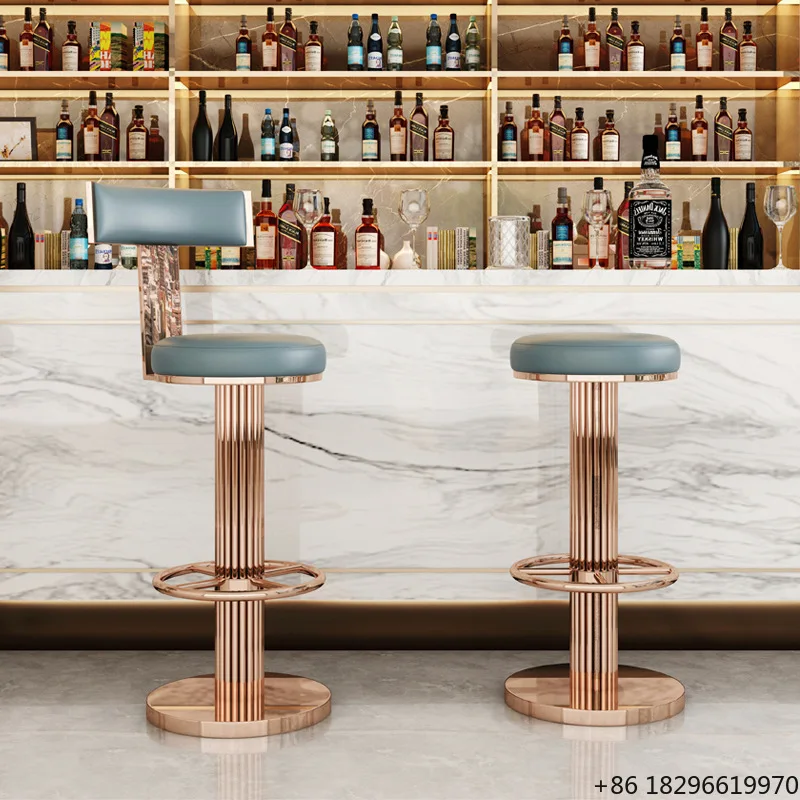 Modern Luxury Counter Height Bar Stool Gold Metal Swivel With Backrest For Kitchen Island
Modern Luxury Counter Height Bar Stool Gold Metal Swivel With Backrest For Kitchen Island