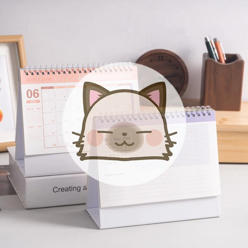 New 2026 Mini Simple Calendar Small Desk Calendar Creative Portable Coil Calendar Planner Desktop Ornament Office Stationery
New 2026 Mini Simple Calendar Small Desk Calendar Creative Portable Coil Calendar Planner Desktop Ornament Office Stationery