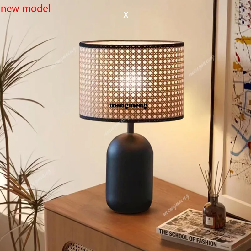 M138Rattan table lamp American retro living room decorative table lamp creative bamboo bed and breakfast bedroom bedside lamp
M138Rattan table lamp American retro living room decorative table lamp creative bamboo bed and breakfast bedroom bedside lamp