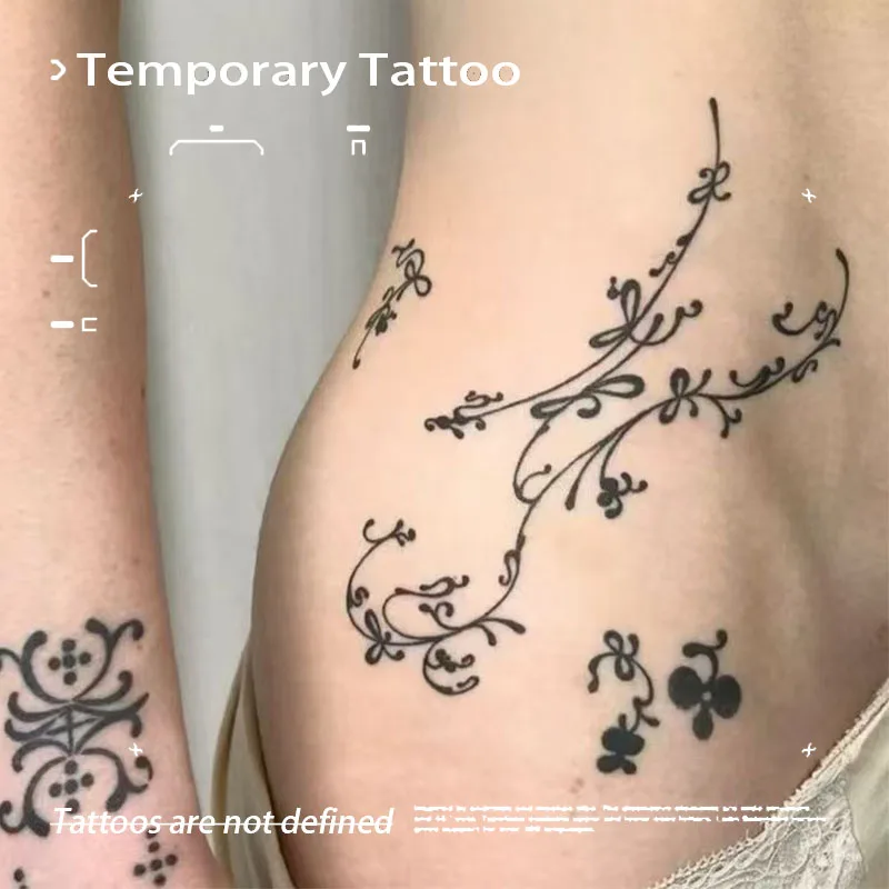 Сексуальная лоза с шипами на талии, травяной сок, татуировки, наклейки для женщин и мужчин, водонепроницаемая временная татуировка для тела, поддельная татуировка, подвеска на Хэллоуин
Сексуальная лоза с шипами на талии, травяной сок, татуировки, наклейки для женщин и мужчин, водонепроницаемая временная татуировка для тела, поддельная татуировка, подвеска на Хэллоуин