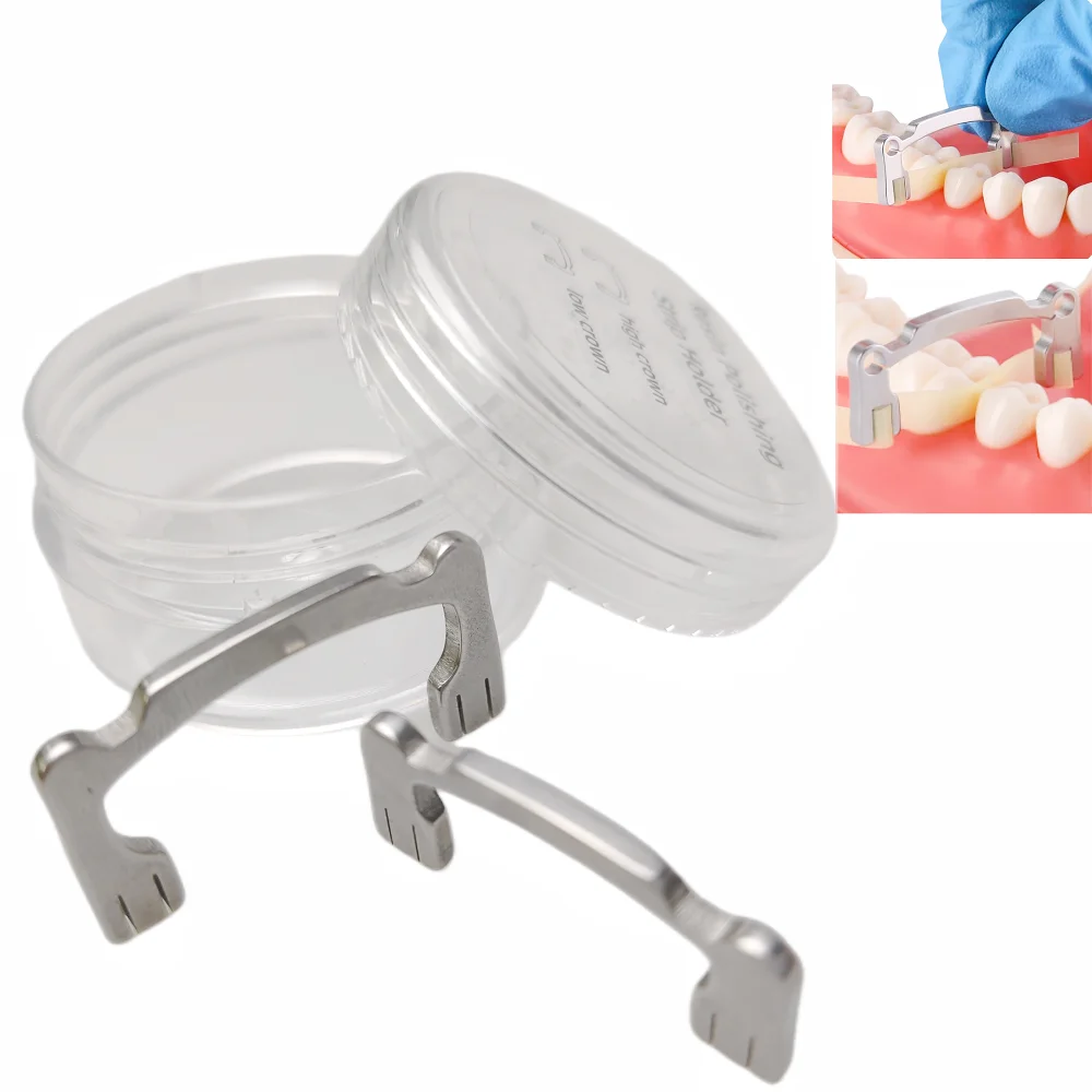 Металлический ручной держатель полоски для полировки зубов, набор для шлифовки зубов из смолы, шлифовки и формирования JUMTOP
Металлический ручной держатель полоски для полировки зубов, набор для шлифовки зубов из смолы, шлифовки и формирования JUMTOP