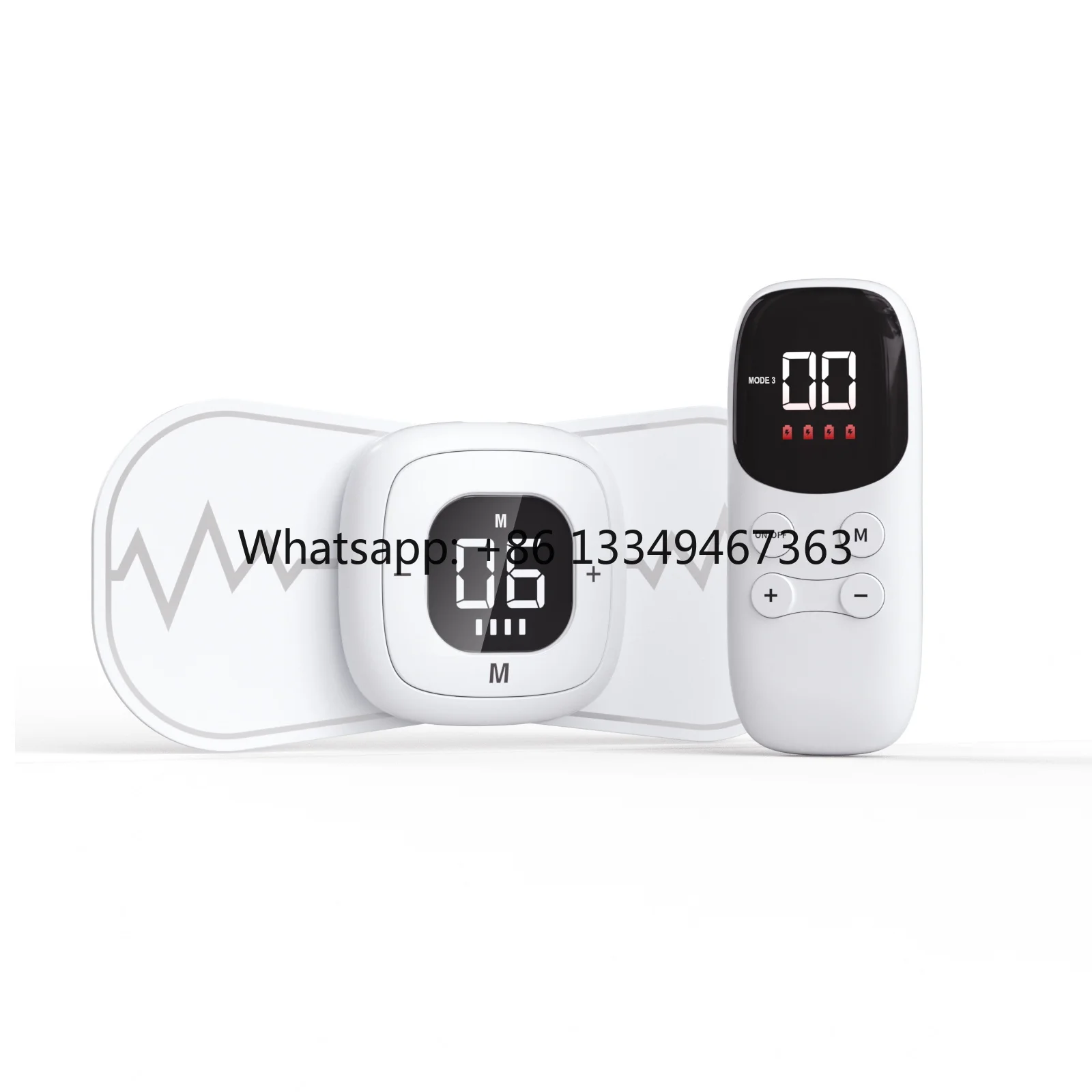 Wireless TENS & EMS Unit Rechargeable Electric Muscle Stimulator Massager Machine Pain Relief for Back Shoulder Leg Neck Arms
Wireless TENS & EMS Unit Rechargeable Electric Muscle Stimulator Massager Machine Pain Relief for Back Shoulder Leg Neck Arms