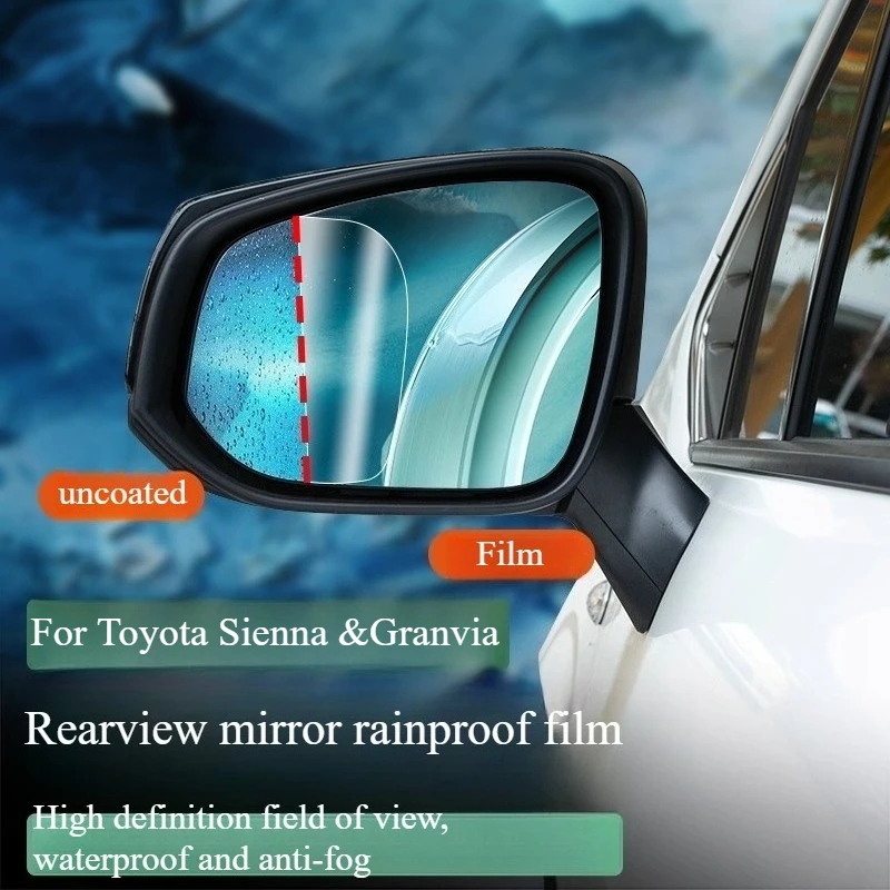 Подходит для Toyota 2022, зеркало заднего вида Sienna, зеркало заднего вида, непромокаемая пленка, модифицированные автомобильные принадлежности, новая отечественная сенна
Подходит для Toyota 2022, зеркало заднего вида Sienna, зеркало заднего вида, непромокаемая пленка, модифицированные автомобильные принадлежности, новая отечественная сенна