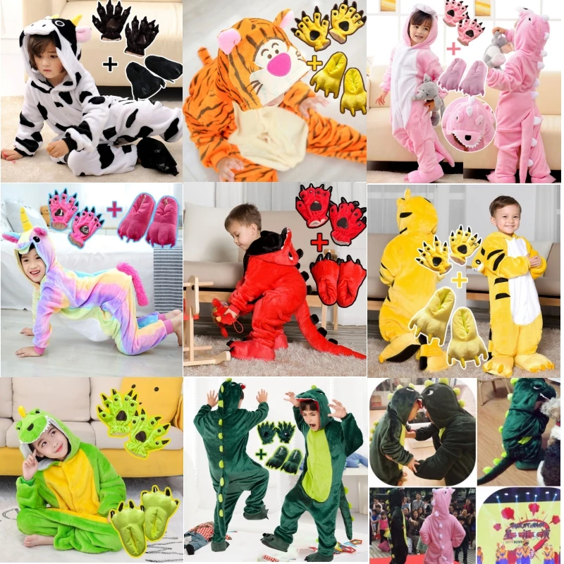 Kids Winter Dinosaur Pajamas Pink Sleepwear Cos Flannel Animal Pajamas Baby Blanket Sleeper Halloween Unisex Jumpsuit Party Wear
Kids Winter Dinosaur Pajamas Pink Sleepwear Cos Flannel Animal Pajamas Baby Blanket Sleeper Halloween Unisex Jumpsuit Party Wear
