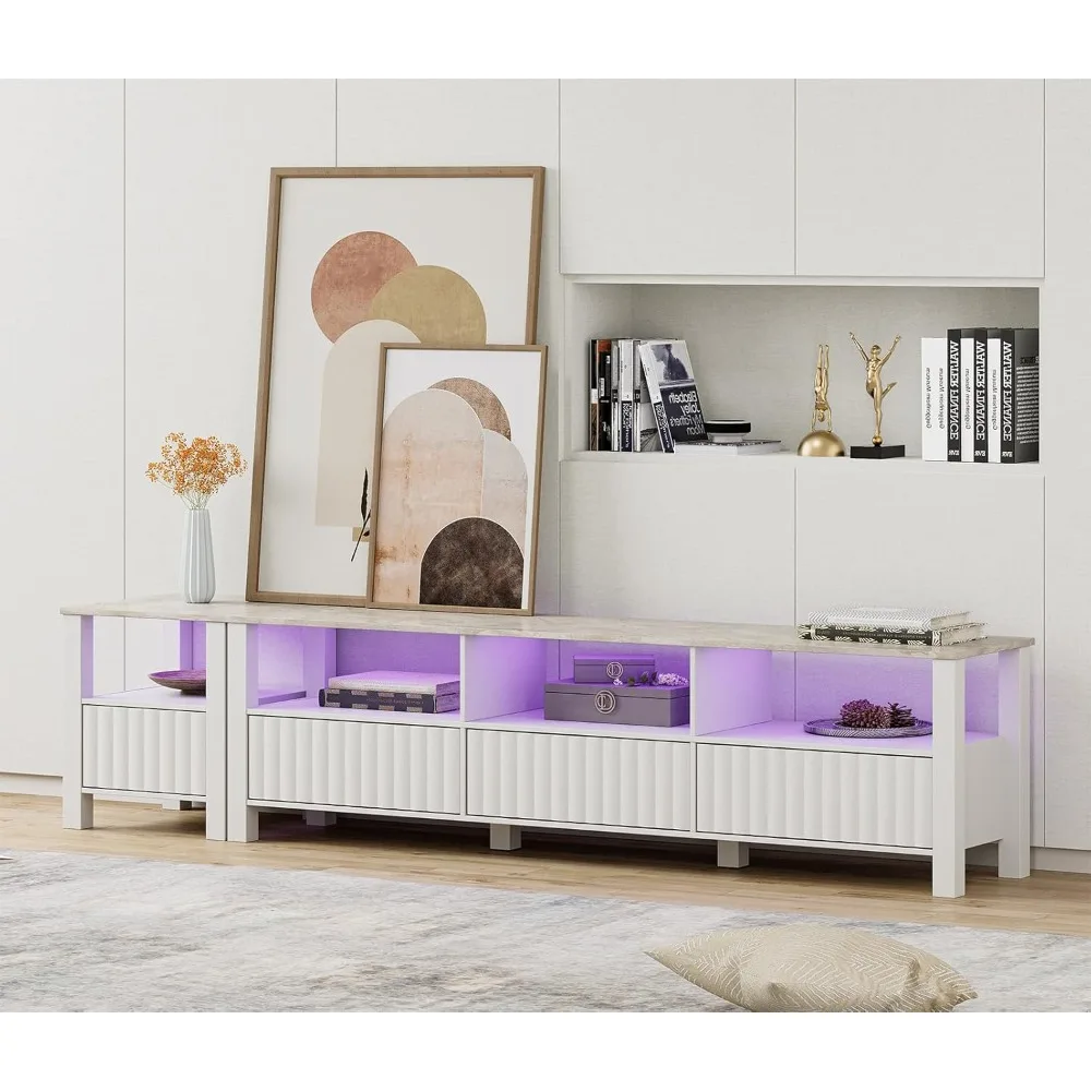 for 60-75 Inch TV Console Table with Storage Cabinet, Televion Stands & Side Table Set for Living Room & Bedroom
for 60-75 Inch TV Console Table with Storage Cabinet, Televion Stands & Side Table Set for Living Room & Bedroom