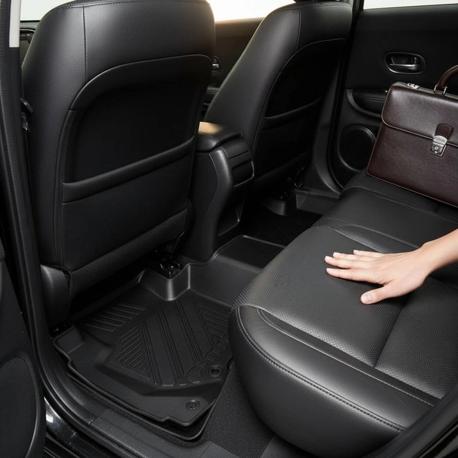 4 Pieces Molded Floor Mats TPE Material Car Floor Mat Set Vehicle Accessory Textured Surface Non-Slip
4 Pieces Molded Floor Mats TPE Material Car Floor Mat Set Vehicle Accessory Textured Surface Non-Slip