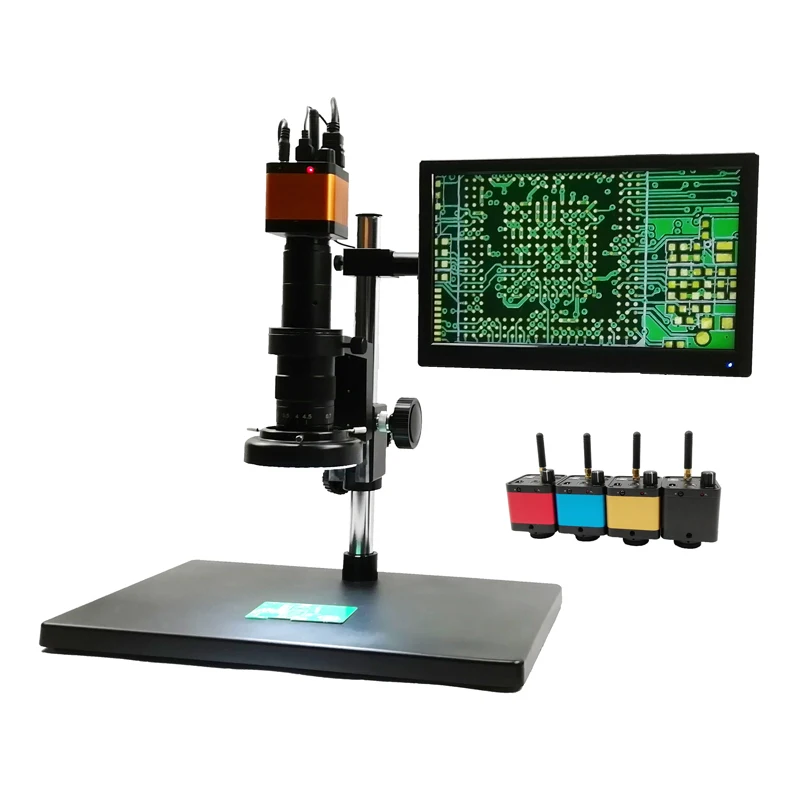 2MP Measurement+WiFi Function Video Microscope Industrial Camera For Mobile Repairing VMS2M35-MW+B116HD
2MP Measurement+WiFi Function Video Microscope Industrial Camera For Mobile Repairing VMS2M35-MW+B116HD