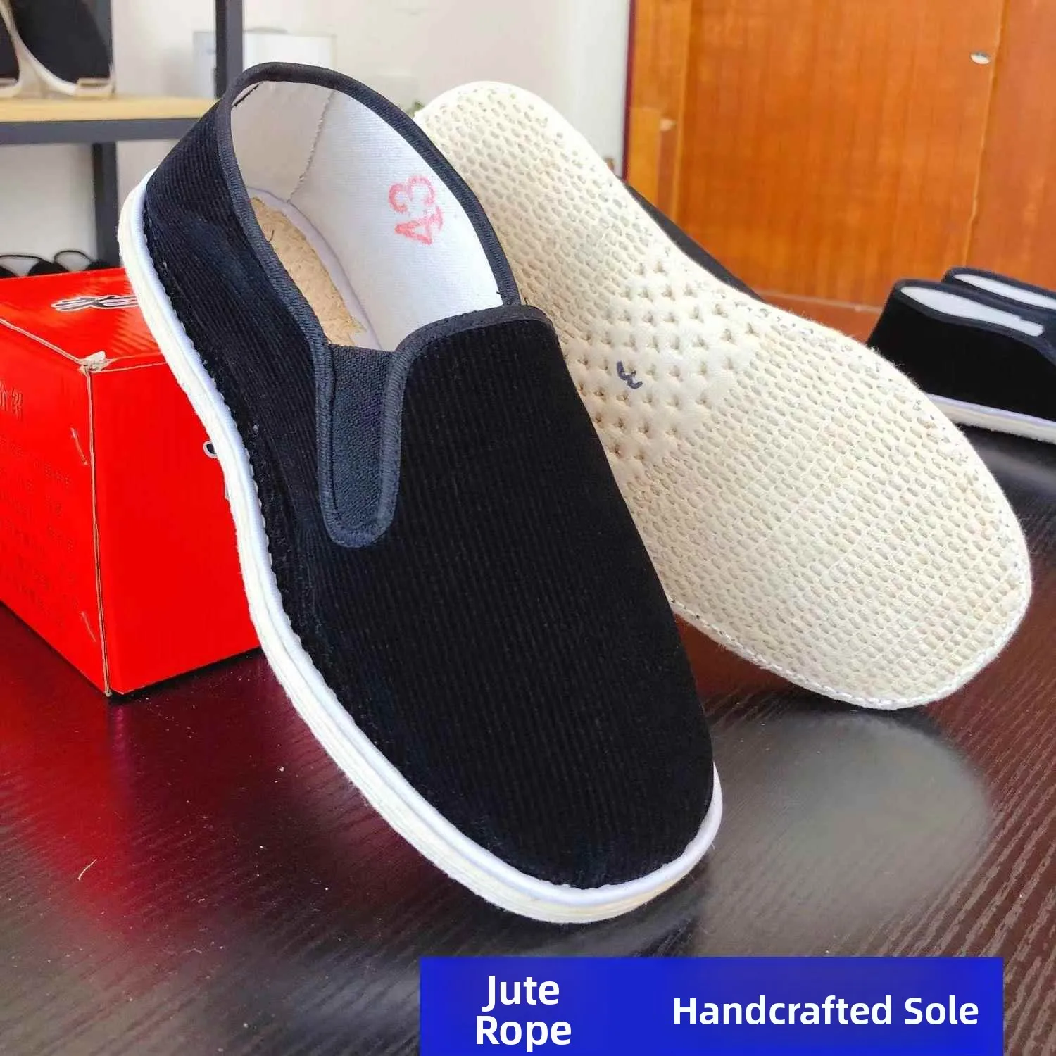 Handmade Beijing Knot Hemp Rope Traditional Men Women Rural Cloth Shoes Breathable Corduroy Spring Summer Flat Thick Bottom
Handmade Beijing Knot Hemp Rope Traditional Men Women Rural Cloth Shoes Breathable Corduroy Spring Summer Flat Thick Bottom