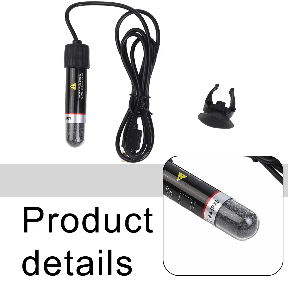 Fish tank heater 8 5cm 26 degrees automatic constant temperature USB interface suitable for small desktop aquariums
Fish tank heater 8 5cm 26 degrees automatic constant temperature USB interface suitable for small desktop aquariums
