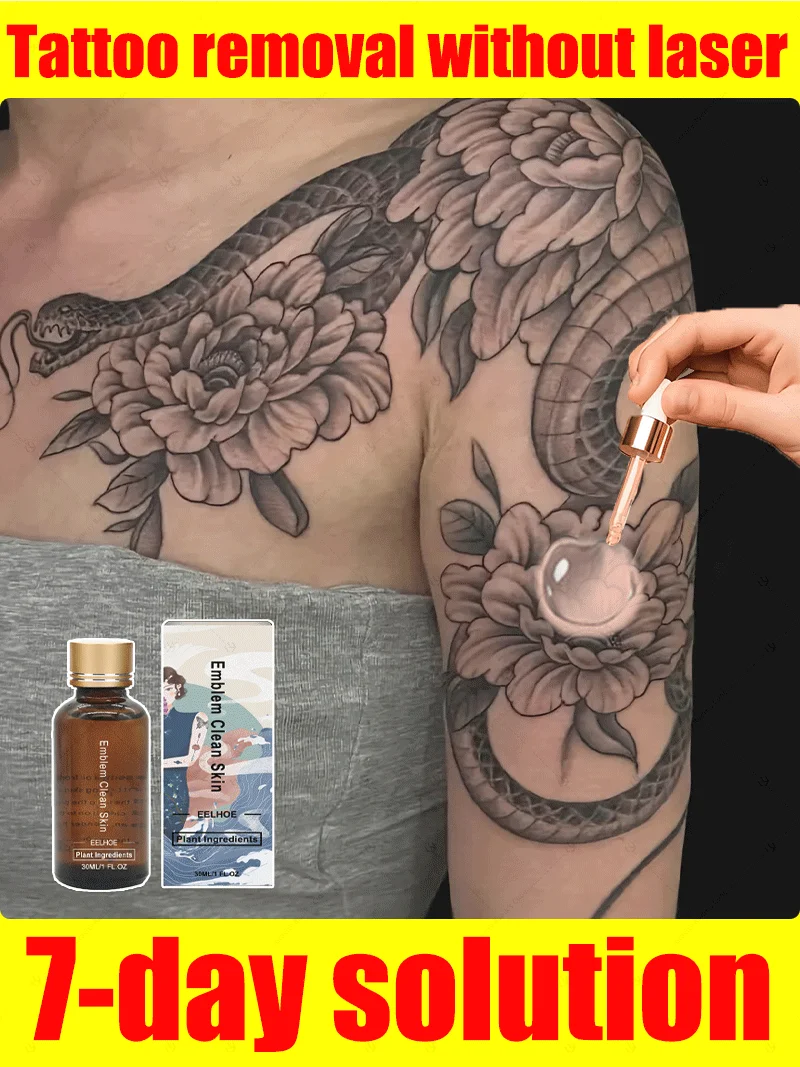 Tattoo Remover Safe Moisturize Cleaner Permanent Tattoo Removal Serum Safe Permanent Skin Tattoos Remover Tattoo 
Tattoo Remover Safe Moisturize Cleaner Permanent Tattoo Removal Serum Safe Permanent Skin Tattoos Remover Tattoo