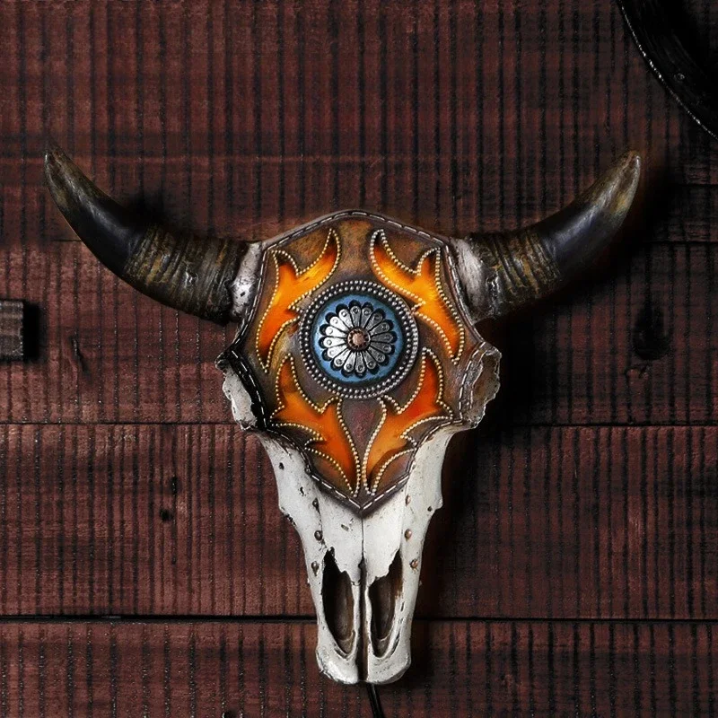 Bull Head Wall Accents Resin Light Elegant Creative Wall Accents Minimalist Ornaments Living Room Accessories Bar Decoration
Bull Head Wall Accents Resin Light Elegant Creative Wall Accents Minimalist Ornaments Living Room Accessories Bar Decoration