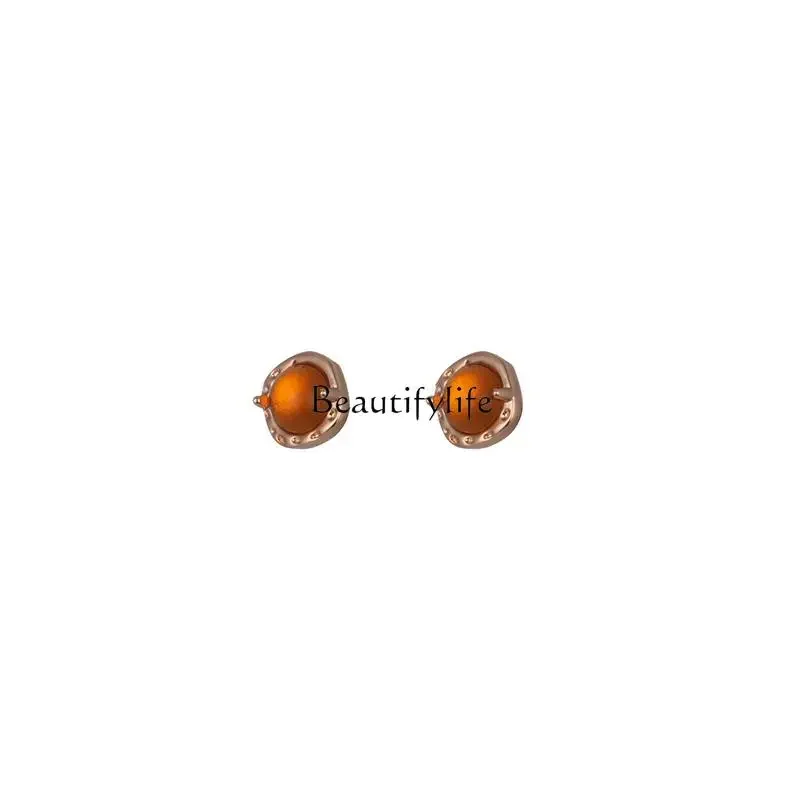 Maillard Tiger's Eye Stone Light Luxury Exquisite High-end Niche Cold Wind Earrings
Maillard Tiger's Eye Stone Light Luxury Exquisite High-end Niche Cold Wind Earrings
