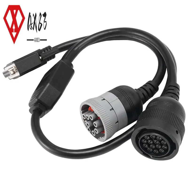 AX83-9Pin & 14 Pin Excavator Split Connect CA3 Service Cable Comm Diagnostic Adapter For CAT ET-3 457-6114 317-7485 Replacement
AX83-9Pin & 14 Pin Excavator Split Connect CA3 Service Cable Comm Diagnostic Adapter For CAT ET-3 457-6114 317-7485 Replacement