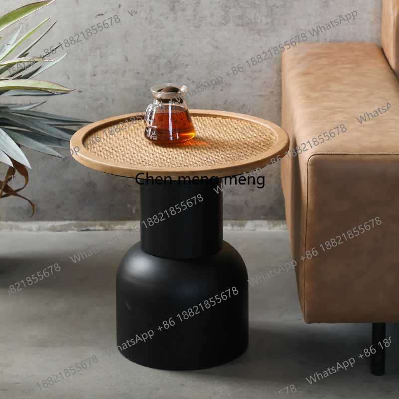 Quiet wind living room sofa side few solid wood bedside coffee table medium ancient style wrought iron corner few retro
Quiet wind living room sofa side few solid wood bedside coffee table medium ancient style wrought iron corner few retro