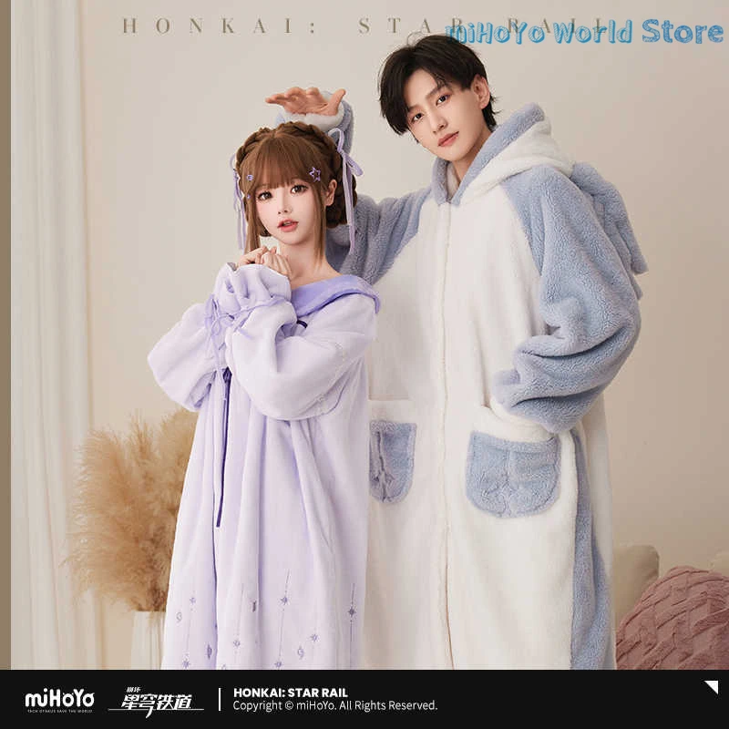Sunday Pajamas MiHoYo Original Genuine Honkai Star Rail RobinTheme Impression Series Nightgown Doujin Cosplay Household Clothe
Sunday Pajamas MiHoYo Original Genuine Honkai Star Rail RobinTheme Impression Series Nightgown Doujin Cosplay Household Clothe