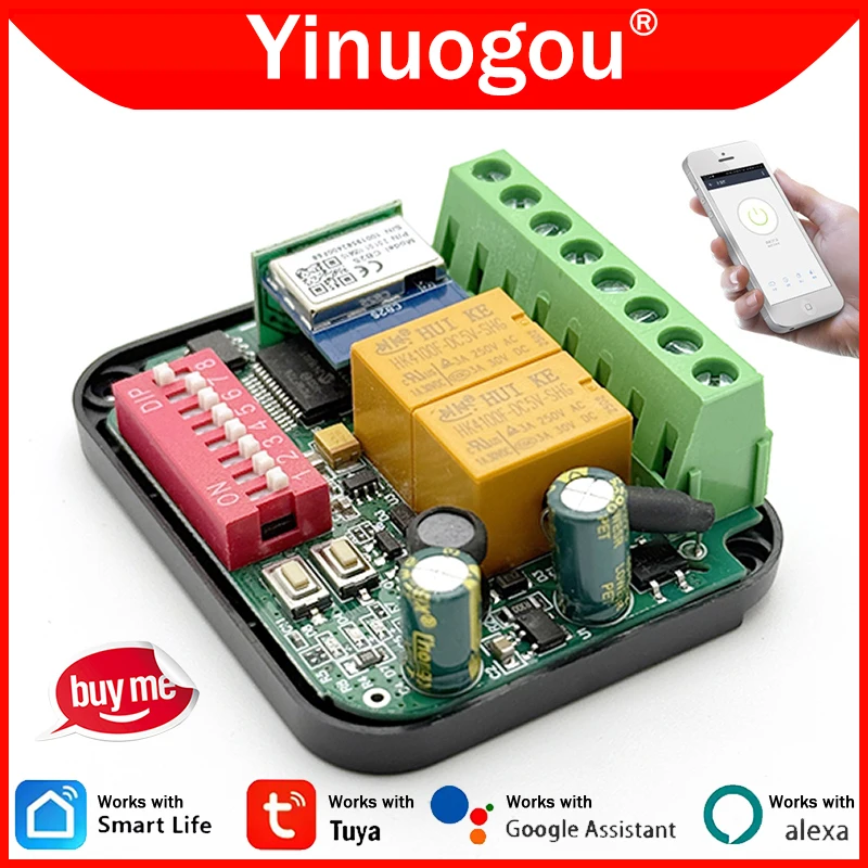 300-868МГц Tuya умный WiFi переключатель гаражные ворота модуль приемника дистанционного управления электрические ворота приемник дистанционного управления 433 МГц 868 МГц
300-868МГц Tuya умный WiFi переключатель гаражные ворота модуль приемника дистанционного управления электрические ворота приемник дистанционного управления 433 МГц 868 МГц