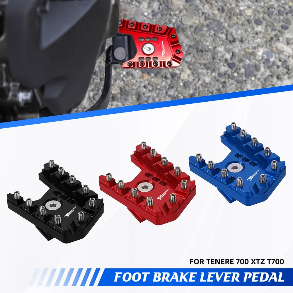 Foot Brake Pedal Enlarge Step Plate FOR YAMAHA TENERE 700 XTZ T700 WOLD RAIDFoot Brake Lever Extension Pad Extender Tips Stand
Foot Brake Pedal Enlarge Step Plate FOR YAMAHA TENERE 700 XTZ T700 WOLD RAIDFoot Brake Lever Extension Pad Extender Tips Stand