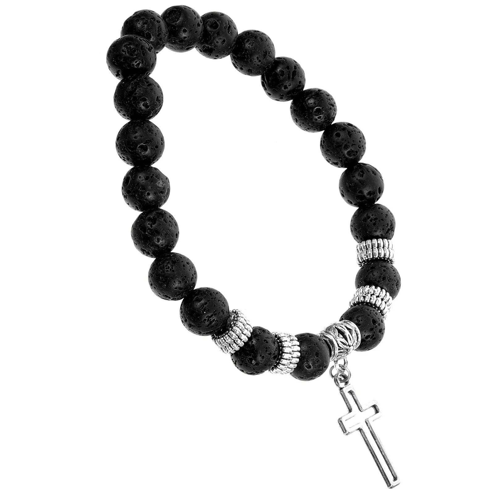 Men Bracelet Cross Pendant Beaded Classic Lightweight Wristband Fashion Jewelry for Christmas Carnival Events Beaded Bracelet
Men Bracelet Cross Pendant Beaded Classic Lightweight Wristband Fashion Jewelry for Christmas Carnival Events Beaded Bracelet