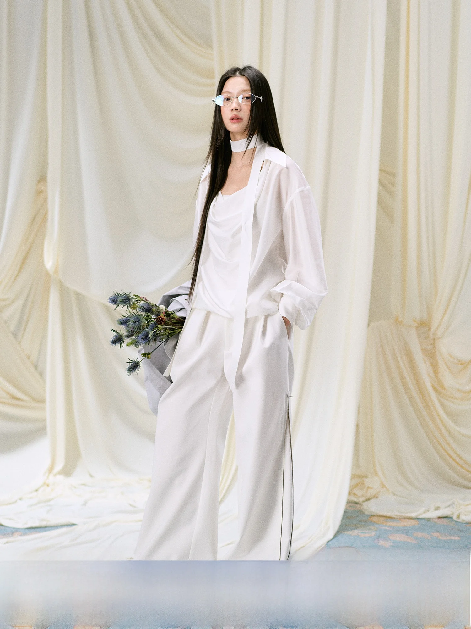 LaluneDuCiel Women's Acetate irt Spring Gentle Slimming Top Sweet Sle Loose Fit Lantern Sve Warmth Display China Made
LaluneDuCiel Women's Acetate irt Spring Gentle Slimming Top Sweet Sle Loose Fit Lantern Sve Warmth Display China Made