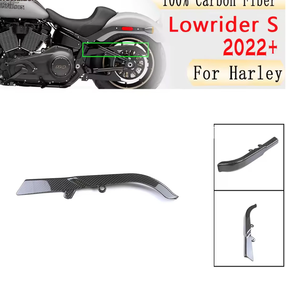 For Harley Davidson Low Rider S Lowrider 2022 2023 2024 Motorcycle Carbon Fiber Chain Guard Belt Cover Lowrider Fairing Kits
For Harley Davidson Low Rider S Lowrider 2022 2023 2024 Motorcycle Carbon Fiber Chain Guard Belt Cover Lowrider Fairing Kits