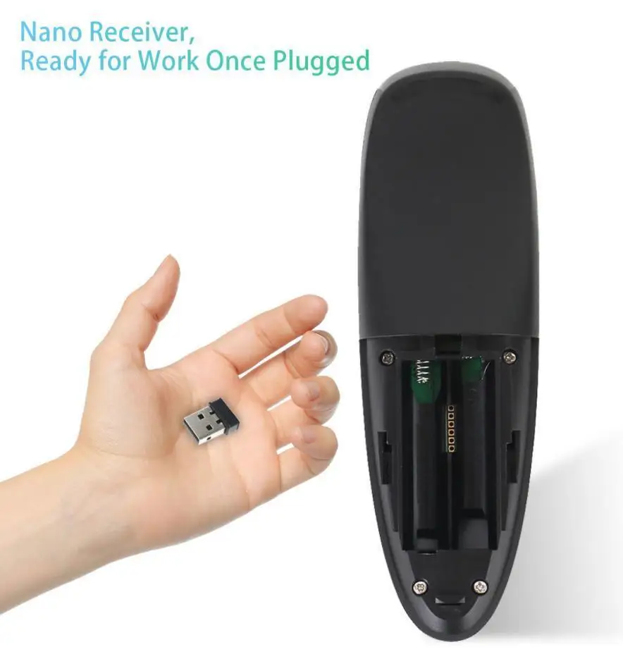 2.4G Remote Control Mouse Voice Gyroscope Remote Control With Infrared Learning Remote Control, Suitable For Multiple Fields
2.4G Remote Control Mouse Voice Gyroscope Remote Control With Infrared Learning Remote Control, Suitable For Multiple Fields