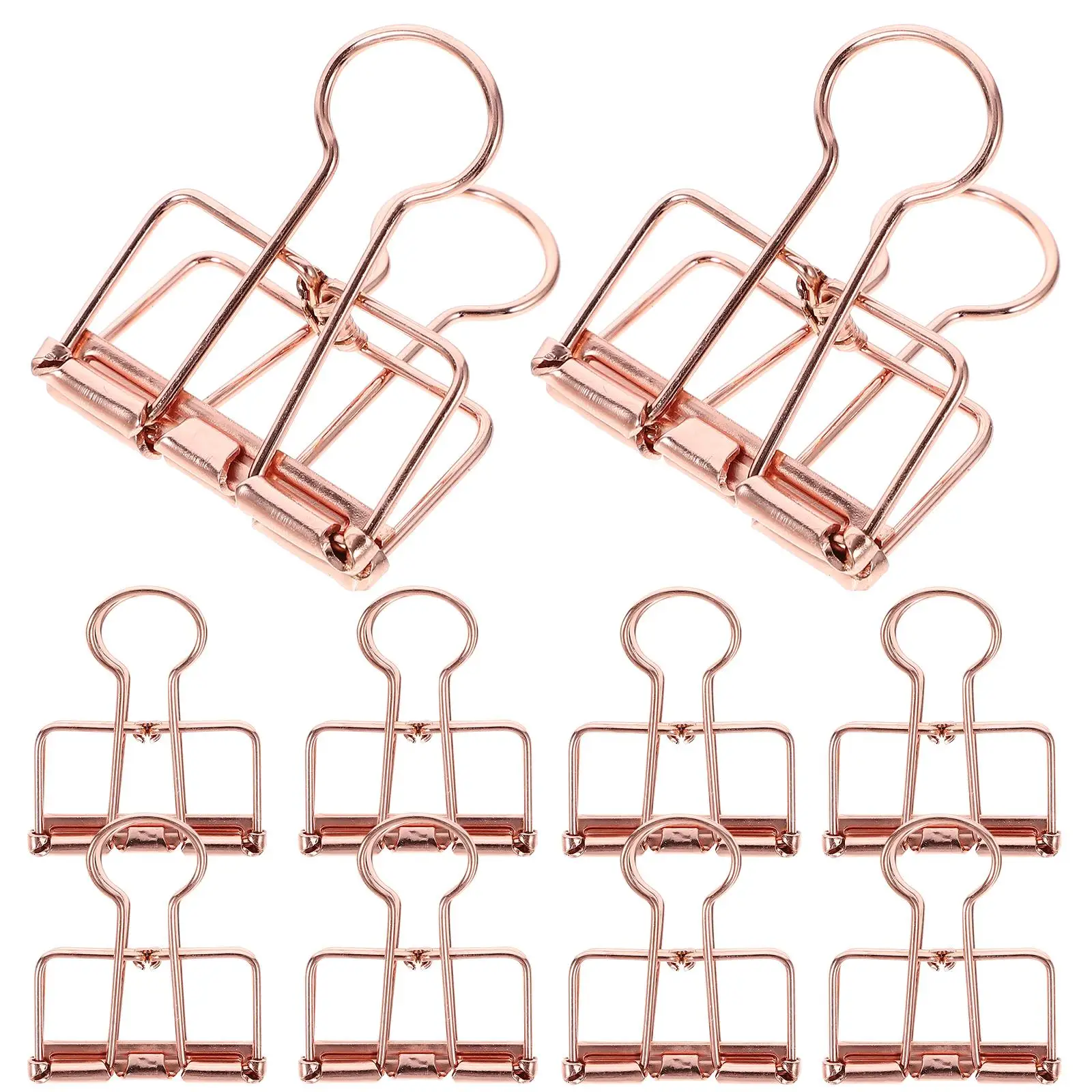 10 Pcs Hollow Dovetail Clip Paper Clips Office Metal Folder Binder For Supplies Alloy
10 Pcs Hollow Dovetail Clip Paper Clips Office Metal Folder Binder For Supplies Alloy