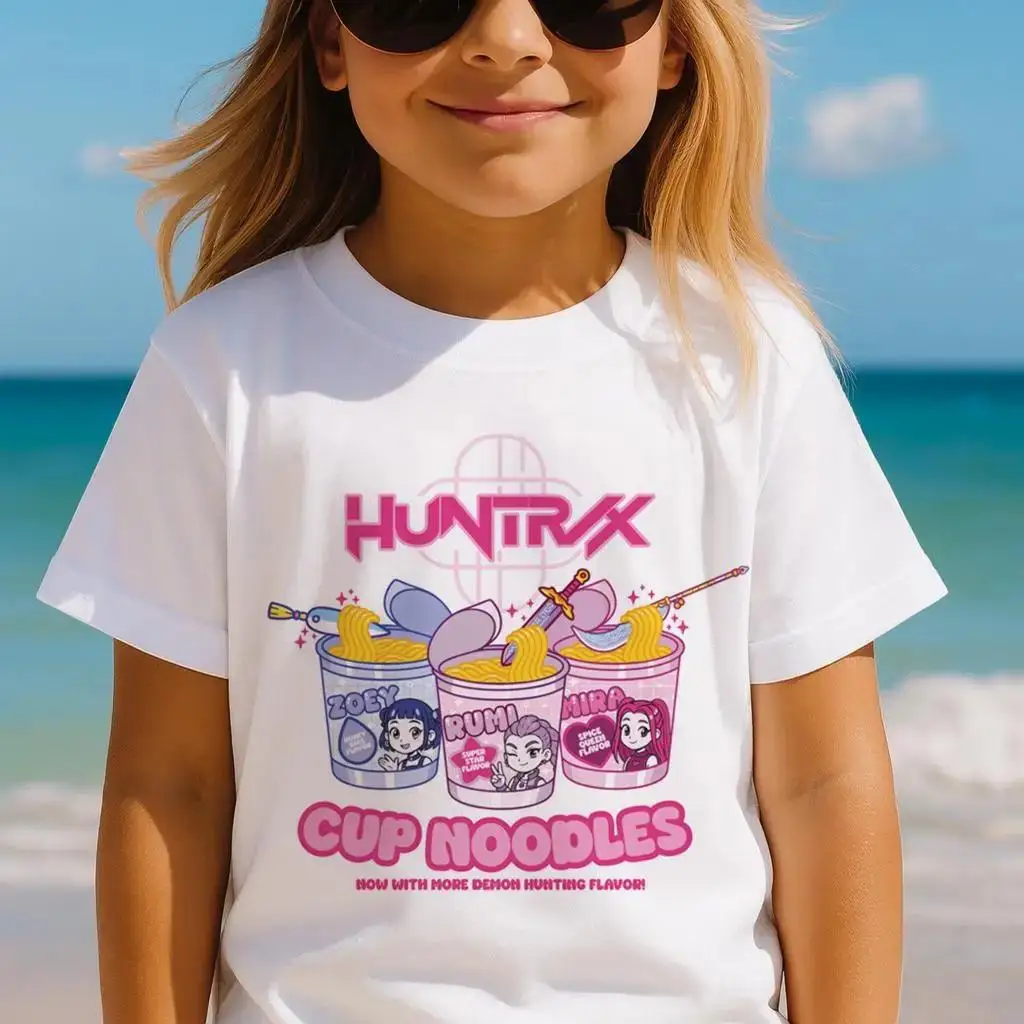 Kpop Demon Hunter Boys Girls 100% Cotton T-shirt Cute Anime Graphic Round Neck Top Tees Harajuku Streetwear Children's Clothing
Kpop Demon Hunter Boys Girls 100% Cotton T-shirt Cute Anime Graphic Round Neck Top Tees Harajuku Streetwear Children's Clothing