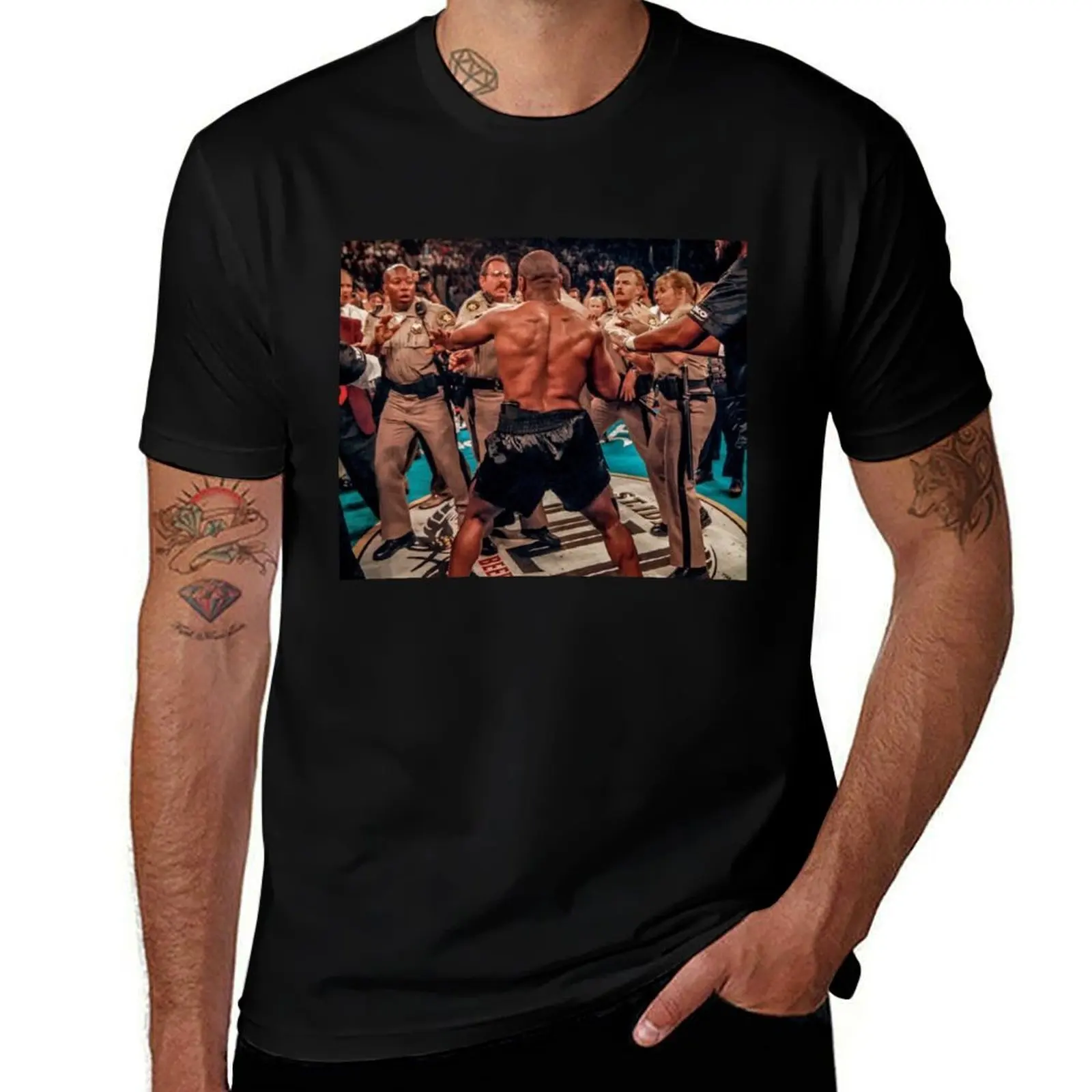 Mike Tyson VS Police T-Shirt street wear Personalized t-shirt customs summer 2025 mens vintage t shirts
Mike Tyson VS Police T-Shirt street wear Personalized t-shirt customs summer 2025 mens vintage t shirts