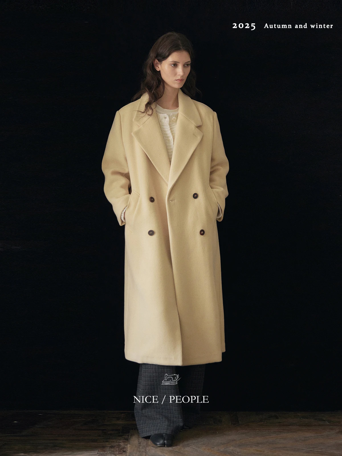 Red Label Series Double-Faced Woolen Coat Lightweight Cloud-Like Outerwear Straight-Cut Long-Sleeve Suit Collar Long-Length
Red Label Series Double-Faced Woolen Coat Lightweight Cloud-Like Outerwear Straight-Cut Long-Sleeve Suit Collar Long-Length