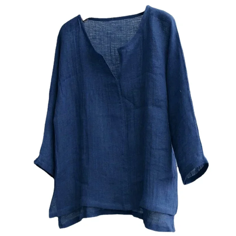 2024 New Linen Shirt Men Brief Breathable Solid Color Long Sleeve Loose Casual Blouse Hawaiian Shirt
2024 New Linen Shirt Men Brief Breathable Solid Color Long Sleeve Loose Casual Blouse Hawaiian Shirt