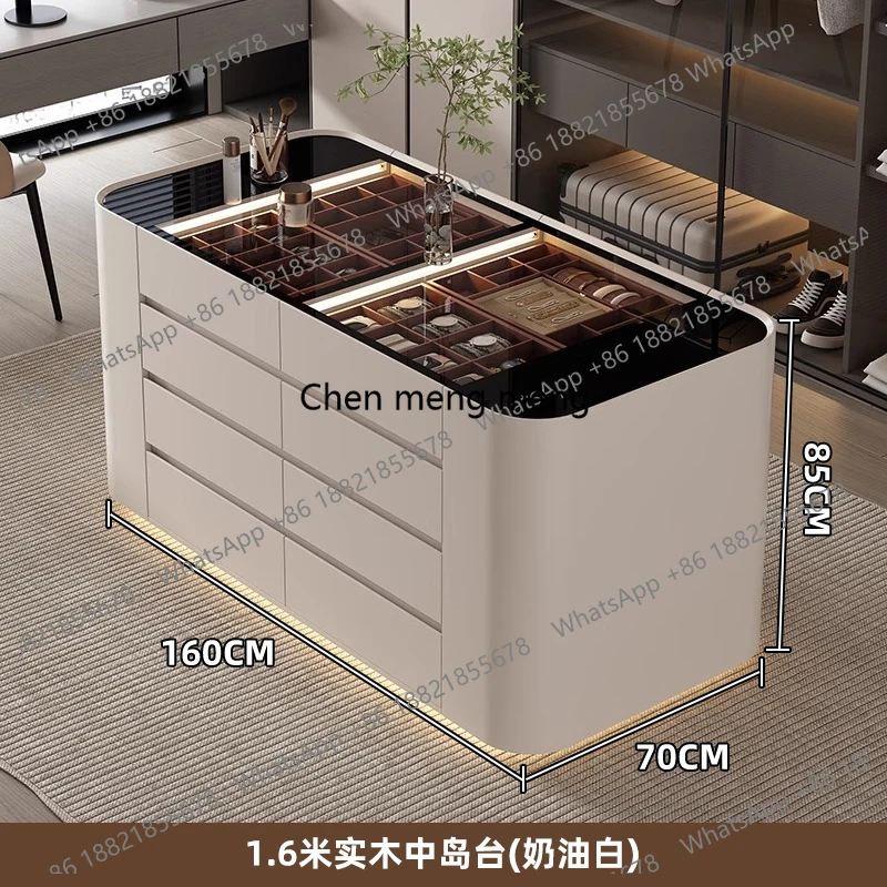 Italian minimalist cloakroom, island cabinet, household floor-to-ceiling jewelry cabinet, display cabinet, storage cabinet
Italian minimalist cloakroom, island cabinet, household floor-to-ceiling jewelry cabinet, display cabinet, storage cabinet