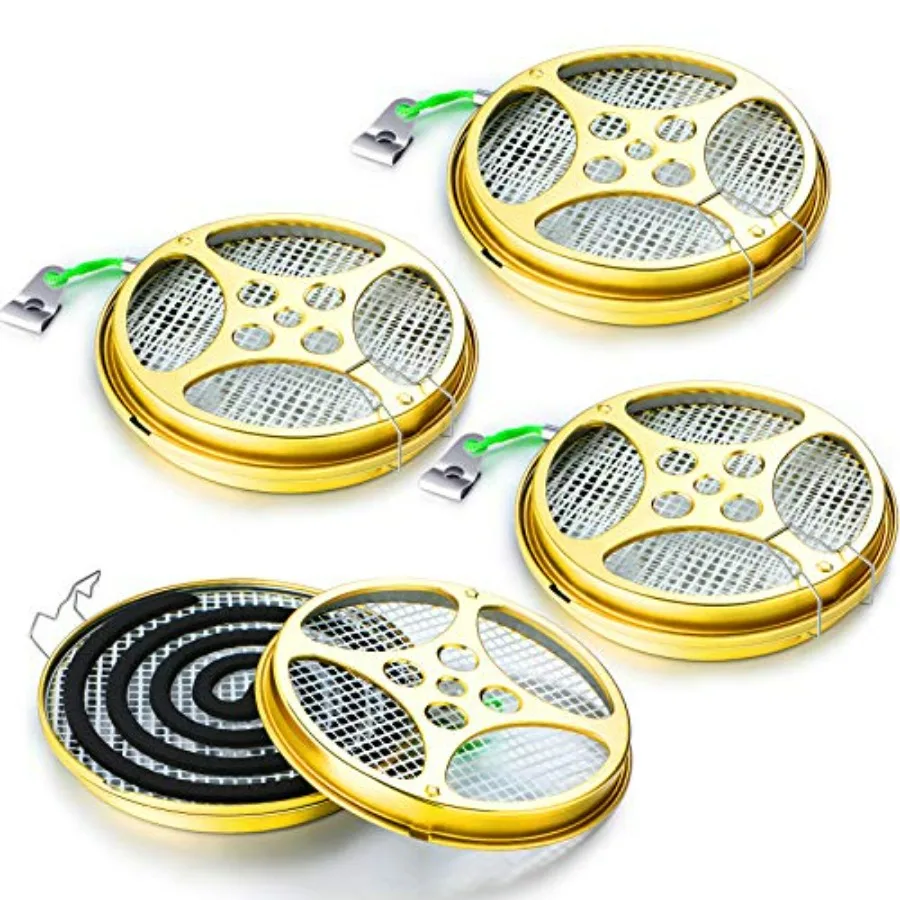 Sandalwood Coil Holder Portable Sandalwood Incense Burner Metal Incense Repellent Holder for Outdoor Use Deck Patio Camping Sup
Sandalwood Coil Holder Portable Sandalwood Incense Burner Metal Incense Repellent Holder for Outdoor Use Deck Patio Camping Sup