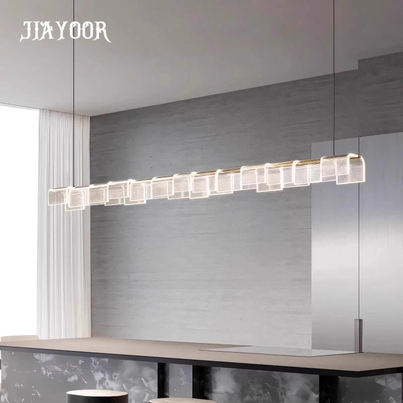 Italian Minimalist Restaurant Chandelier Modern Home Dining Table Tea Room Office Bar Straight Strip Ceiling Chandelier
Italian Minimalist Restaurant Chandelier Modern Home Dining Table Tea Room Office Bar Straight Strip Ceiling Chandelier
