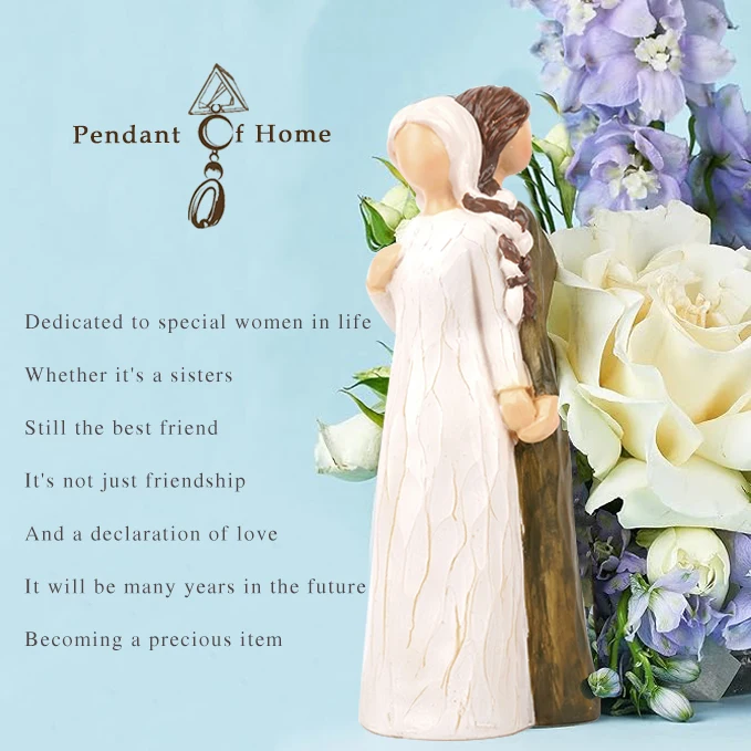 Bestie back-to-back hug Resin figurine Set Christmas Set Home Sculpture art Living room table Decorative crafts Family gift
Bestie back-to-back hug Resin figurine Set Christmas Set Home Sculpture art Living room table Decorative crafts Family gift